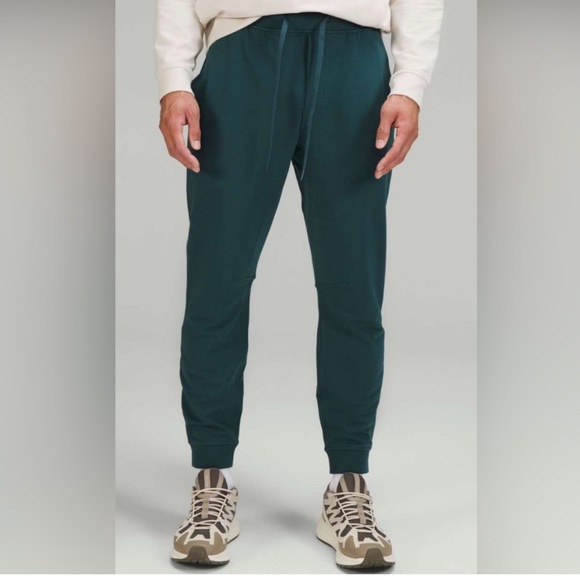 LululemonMen City Sweat Regular Teal Jogger Pants Size S - Picture 1 of 7